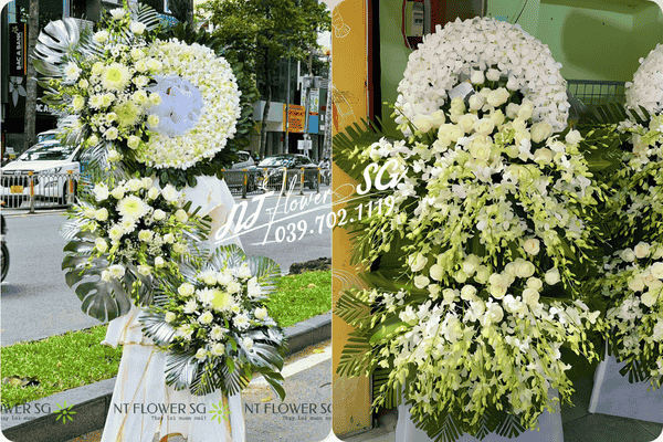 hoa tang lễ theo tôn giáo